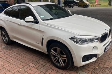 Pisemna gwarancja BMW X6 Salon Polska M pakiet 2016r f-ra VAT