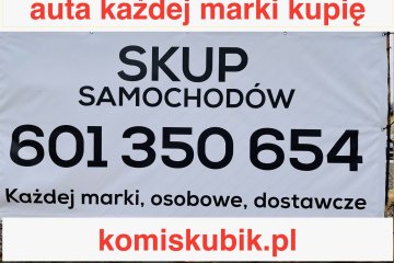 SKUP SAMOCHODÓW KAŻDEJ MARKI